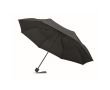 Parapluie anti-vent avec sac et compartiment de rangement Ø100 cm couleur noir