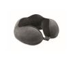 Oreiller de voyage en mousse conçu pour soutenir le cou couleur gris foncé