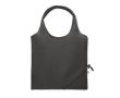 Sac de courses compact et pliable en coton recyclé 140 g/m² couleur noir