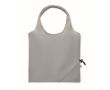 Sac de courses compact et pliable en coton recyclé 140 g/m² couleur gris