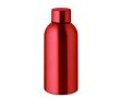 Bouteille monochrome anti-fuite en acier inoxydable recyclé 500 ml couleur rouge