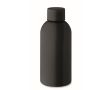 Bouteille monochrome anti-fuite en acier inoxydable recyclé 500 ml couleur noir