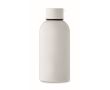Bouteille monochrome anti-fuite en acier inoxydable recyclé 500 ml couleur blanc