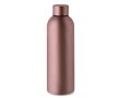 Gourde en acier inoxydable recyclé anti-fuite750 ml couleur camel