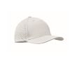 Casquette en polyester avec trous de ventilation et déperlante couleur blanc