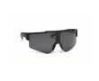 Lunettes de soleil sport avec verres miroir et protection UV400 couleur noir
