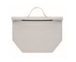 Sac isotherme personnel avec fermeture roll-top et anse de transport couleur blanc