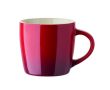 Tasse en céramique avec dégradé en plusieurs couleurs 300 ml couleur rouge