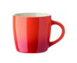 Tasse en céramique avec dégradé en plusieurs couleurs 300 ml couleur orange