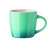Tasse en céramique avec dégradé en plusieurs couleurs 300 ml couleur turquoise