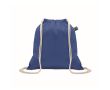 Sac en coton avec fermeture à cordon 180 g/m² couleur bleu roi