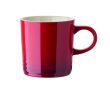 Tasse en céramique avec dégradé de couleurs et intérieur blanc 290 ml couleur rouge