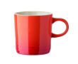 Tasse en céramique avec dégradé de couleurs et intérieur blanc 290 ml couleur orange