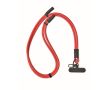 Tour de cou pour téléphone portable avec câble de recharge couleur rouge