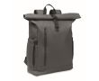 Sac à dos roll-top pour ordinateur portable avec sangle trolley 15'' couleur gris foncé