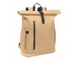 Sac à dos roll-top pour ordinateur portable avec sangle trolley 15'' couleur kaki