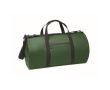 Sac de voyage en polyester et PU avec des poches latérales couleur vert foncé