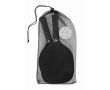 Set de pickleball avec 2 raquettes et 1 balle dans sac en filet couleur noir