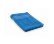 Serviette de toilette en éponge 100% coton 380 g/m² 30x50 cm couleur bleu