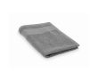 Serviette de toilette en éponge 100% coton 380 g/m² 30x50 cm couleur gris foncé