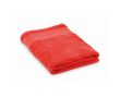 Serviette de bain 100 % coton éponge 380 g/m² 70x140 cm couleur rouge