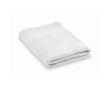 Serviette de bain 100 % coton éponge 380 g/m² 70x140 cm couleur blanc
