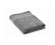 Serviette de bain 100 % coton éponge 380 g/m² 70x140 cm couleur gris foncé