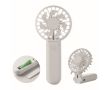 Ventilateur portable et pliable en plastique avec 3 vitesses couleur blanc