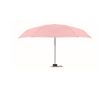 Parapluie manuel résistant au vent avec housse assortie Ø90 couleur rose