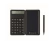 Calculatrice avec tablette LCD de 5 pouces et stylet couleur noir