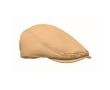 Casquette style béret en coton avec boucle métallique 235 g/m² couleur kaki
