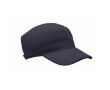 Casquette militaire en coton brossé avec velcro 260 g/m² couleur bleu