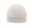 Bonnet de sport en polyester respirant et léger couleur blanc
