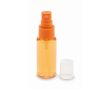 Vaporisateur corporel avec pompe et capuchon 30 ml couleur orange transparent