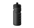 Gourde de sport anti-fuite en plastique avec bonne prise en main 500ml couleur noir