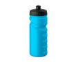 Gourde de sport anti-fuite en plastique avec bonne prise en main 500ml couleur turquoise