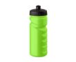 Gourde de sport anti-fuite en plastique avec bonne prise en main 500ml couleur vert fluorescent
