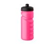 Gourde de sport anti-fuite en plastique avec bonne prise en main 500ml couleur fuchsia fluorescent