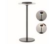 Lampe de table LED rechargeable avec 6 heures d’autonomie couleur noir