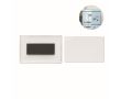 Cadre photo magnétique rectangulaire en acrylique pour réfrigérateur couleur transparent