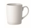 Tasse en céramique blanche mate avec base en silicone colorée 300ml couleur blanc