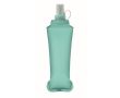 Gourde pliable en thermoplastique avec valve à mordre 500 ml couleur turquoise