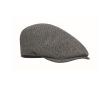 Casquette plate en polyester avec boucle métallique 335 g/m² couleur gris