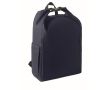 Sac à dos roll-top en RPET pour PC avec poche latérale élastique 15'' couleur bleu marine