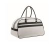 Sac de sport vintage classique en cuir synthétique 21,5L couleur blanc