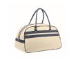 Sac de sport vintage classique en cuir synthétique 21,5L couleur beige