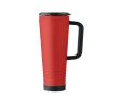 Gobelet isotherme en inox à double paroi avec enceinte intégrée 700 ml couleur rouge