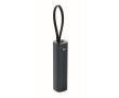 Batterie externe en aluminium recyclé, câble et indicateur 5 000 mAh couleur bleu bondi