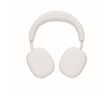 Casque sans fil à arceau avec fonction mains libres et rechargeable couleur blanc cassé