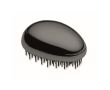 Brosse à cheveux en plastique et aluminium avec fonction démêlante couleur noir